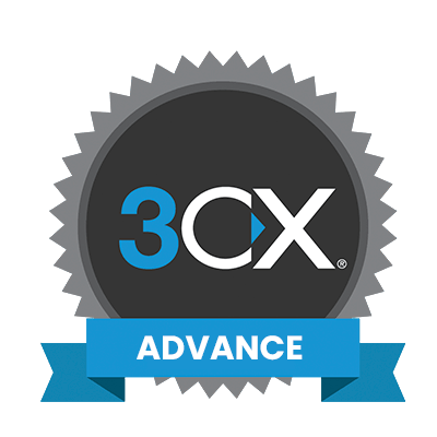 3CX Advance plan badge